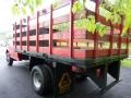 1997 Vermillion Red Ford F350 XL Regular Cab Dually Stake Truck  photo #4