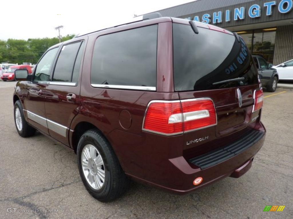 2010 Navigator 4x4 - Royal Red Metallic / Stone photo #2