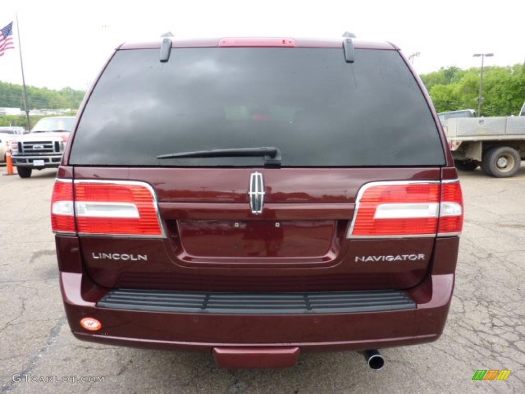 2010 Navigator 4x4 - Royal Red Metallic / Stone photo #3
