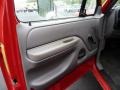 Opal Grey 1997 Ford F350 XL Regular Cab Dually Stake Truck Door Panel