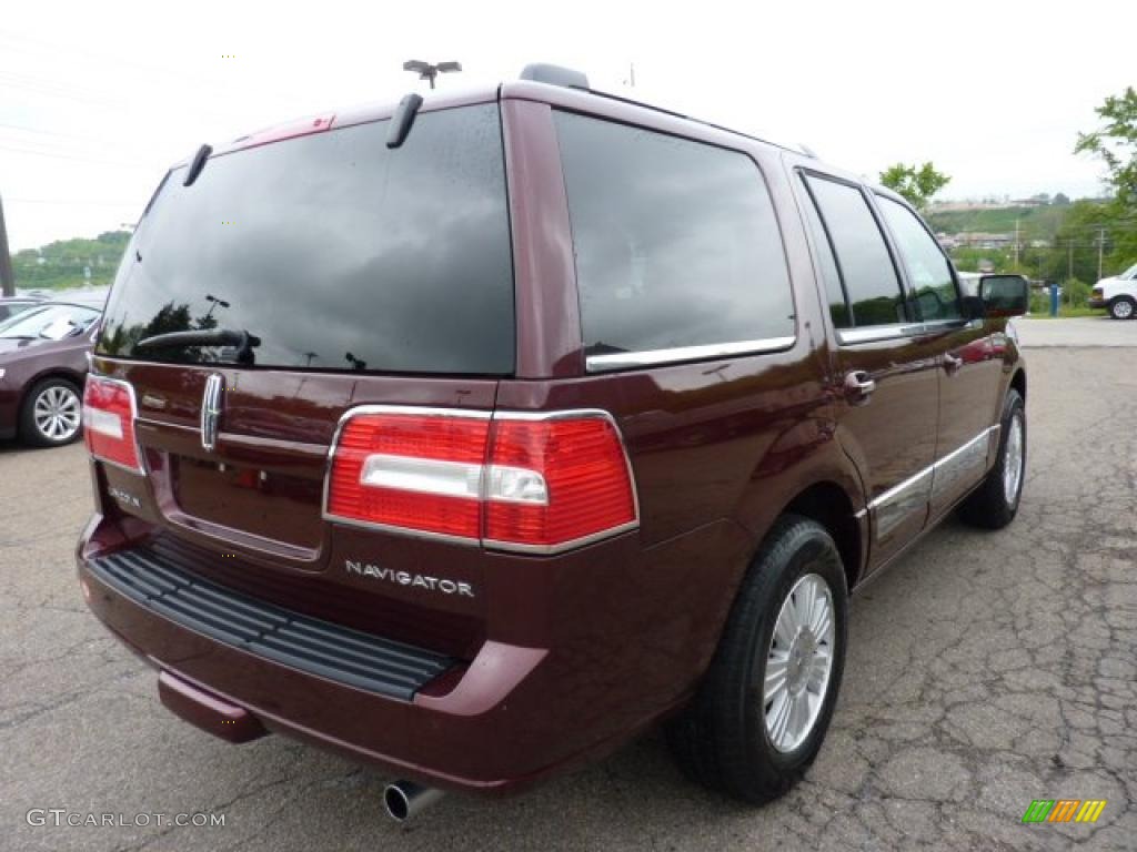 2010 Navigator 4x4 - Royal Red Metallic / Stone photo #4