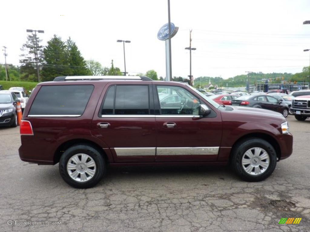 2010 Navigator 4x4 - Royal Red Metallic / Stone photo #5