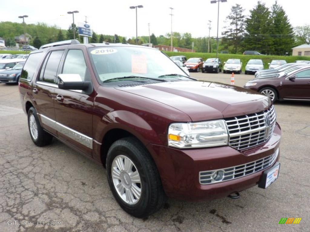 2010 Navigator 4x4 - Royal Red Metallic / Stone photo #6