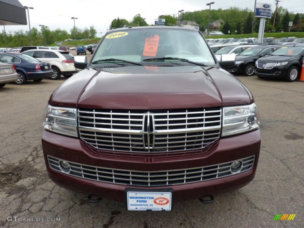 2010 Navigator 4x4 - Royal Red Metallic / Stone photo #7