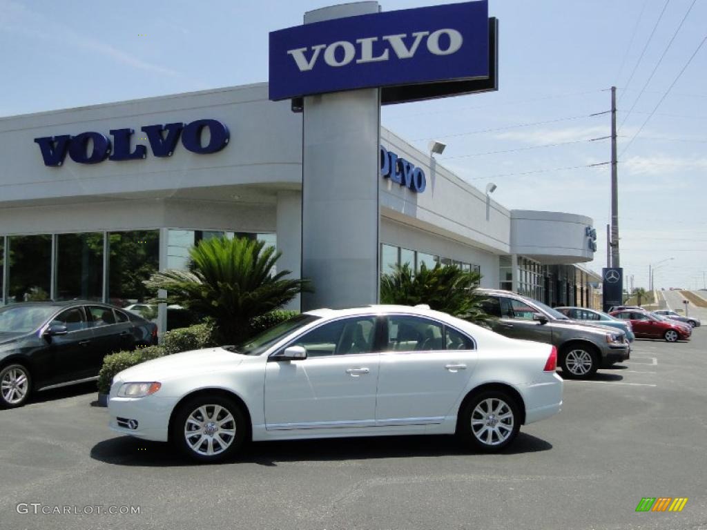 Ice White 2011 Volvo S80 3.2 Exterior Photo #49407722