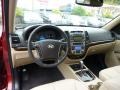 2010 Hyundai Santa Fe Beige Interior Interior Photo