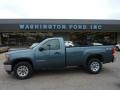 2008 Stealth Gray Metallic GMC Sierra 1500 Regular Cab 4x4  photo #1