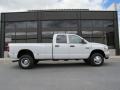 2008 Bright White Dodge Ram 3500 Big Horn Edition Quad Cab 4x4 Dually  photo #6