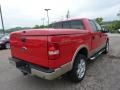 2008 Bright Red Ford F150 Lariat SuperCrew 4x4  photo #4