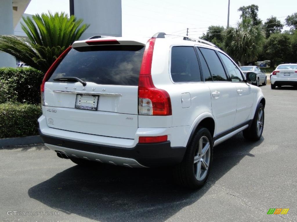 2011 XC90 3.2 R-Design AWD - Ice White / R Design Calcite photo #4