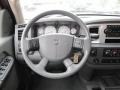 Medium Slate Gray 2008 Dodge Ram 3500 SLT Mega Cab 4x4 Steering Wheel