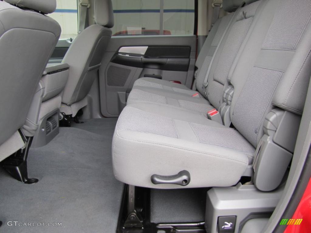 Medium Slate Gray Interior 2008 Dodge Ram 3500 SLT Mega Cab 4x4 Photo #49409367