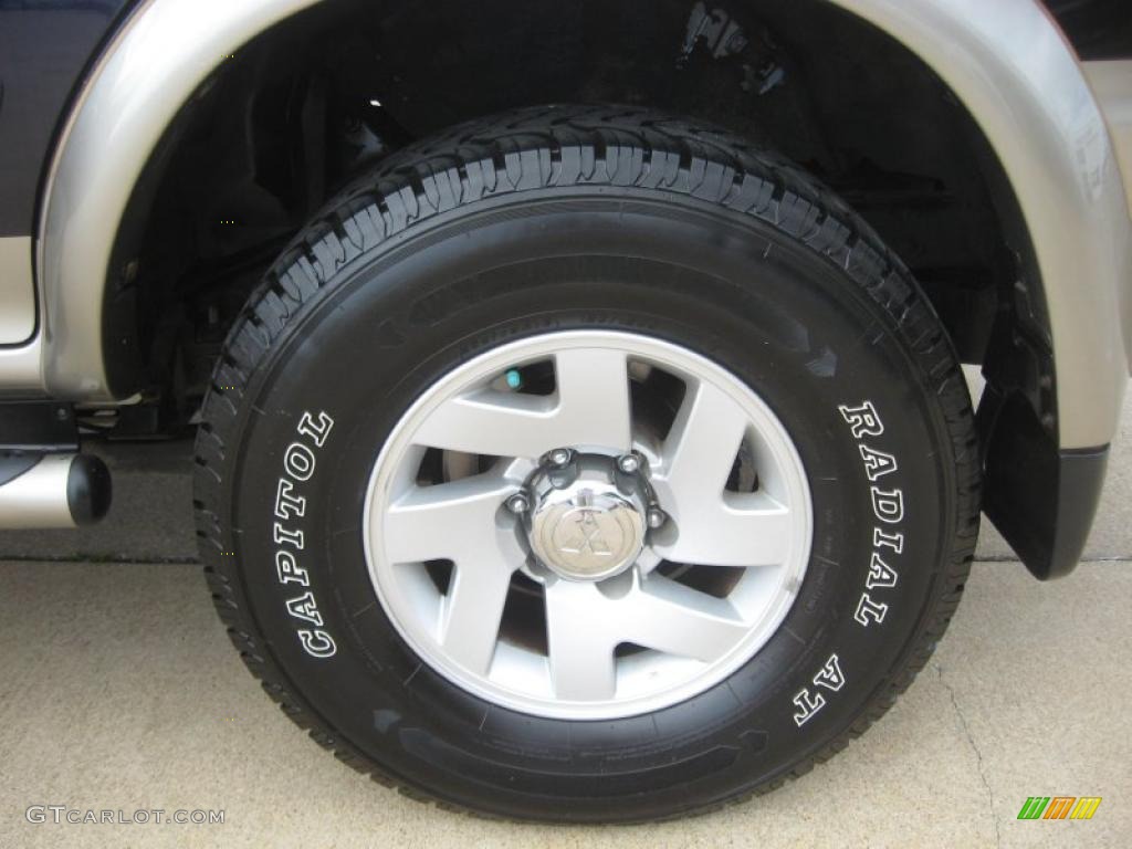 2002 Mitsubishi Montero Sport XLS 4x4 Wheel Photo #49409859