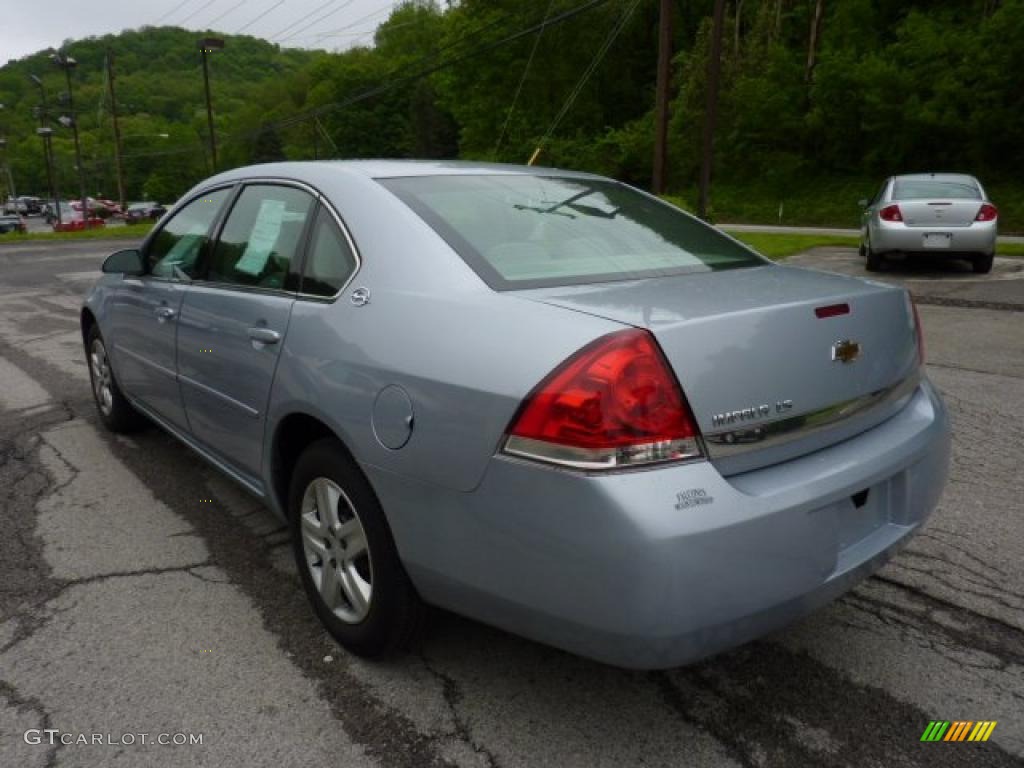 2006 Impala LS - Glacier Blue Metallic / Gray photo #4