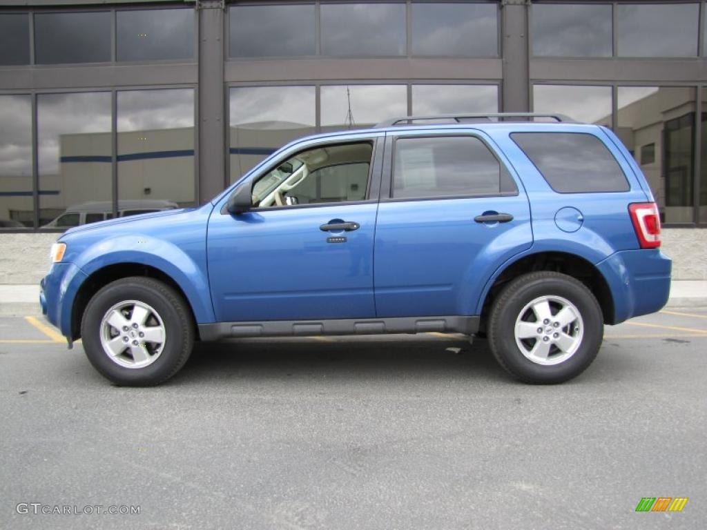2010 Escape XLT - Sport Blue Metallic / Camel photo #2