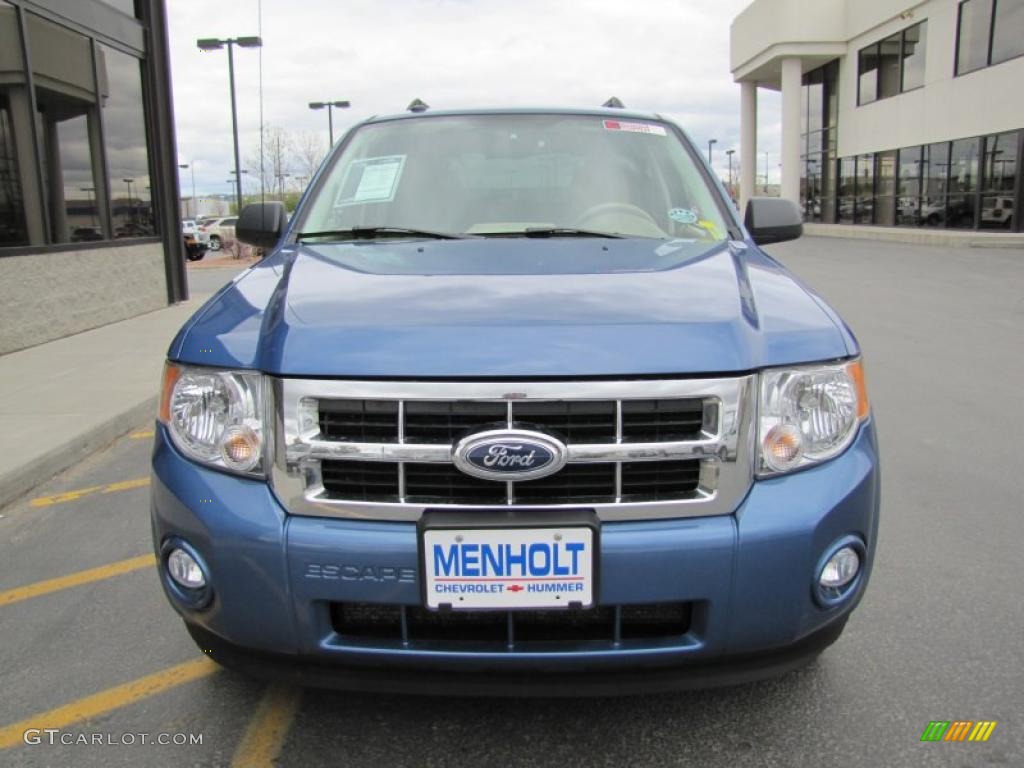 2010 Escape XLT - Sport Blue Metallic / Camel photo #8