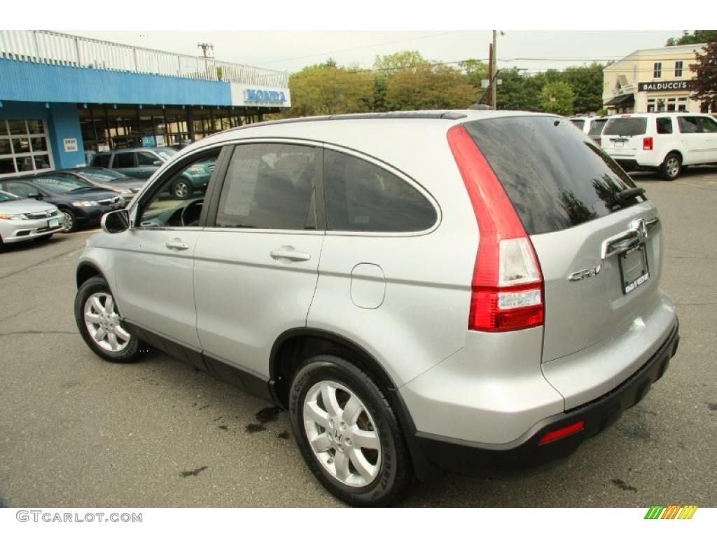 2009 CR-V EX-L 4WD - Alabaster Silver Metallic / Gray photo #9