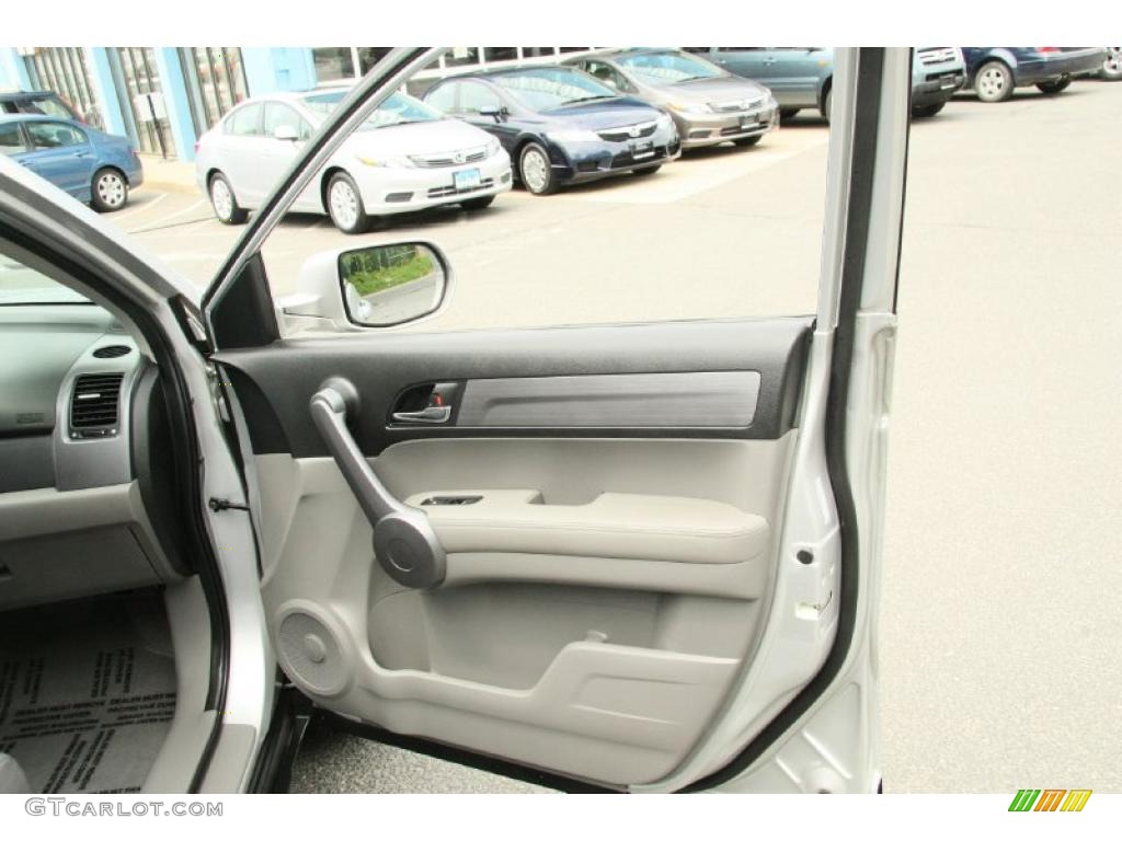 2009 CR-V EX-L 4WD - Alabaster Silver Metallic / Gray photo #19