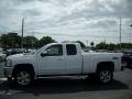 Summit White - Silverado 2500HD LTZ Extended Cab 4x4 Photo No. 3