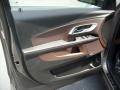Brownstone/Jet Black 2011 Chevrolet Equinox LT Door Panel