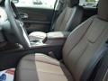 Brownstone/Jet Black Interior Photo for 2011 Chevrolet Equinox #49412406