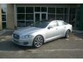 2011 Liquid Silver Metallic Jaguar XJ XJL  photo #2