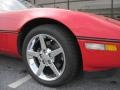 1989 Bright Red Chevrolet Corvette Coupe  photo #5