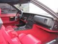 1989 Bright Red Chevrolet Corvette Coupe  photo #6