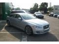 2011 Liquid Silver Metallic Jaguar XJ XJL  photo #4