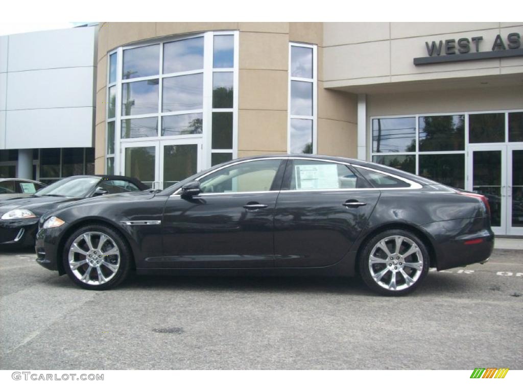 2011 XJ XJ Supercharged - Stratus Grey Metallic / Ivory/Oyster photo #1