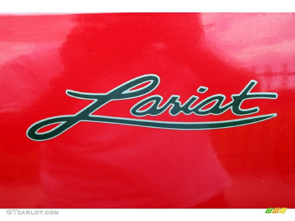 2002 F150 Lariat SuperCrew 4x4 - Bright Red / Medium Parchment photo #37