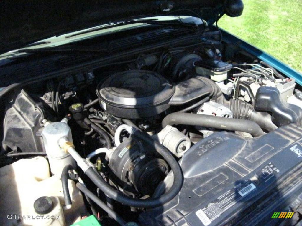 1995 S10 LS Extended Cab 4x4 - Bright Teal Metallic / Tan photo #19