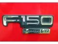 2002 Bright Red Ford F150 Lariat SuperCrew 4x4  photo #93