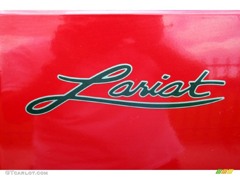 2002 F150 Lariat SuperCrew 4x4 - Bright Red / Medium Parchment photo #98
