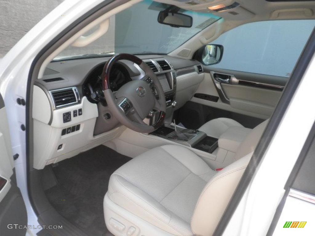 Ecru/Auburn Bubinga Interior 2011 Lexus GX 460 Photo #49415302
