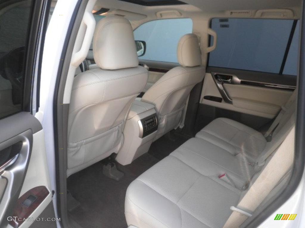 Ecru/Auburn Bubinga Interior 2011 Lexus GX 460 Photo #49415317