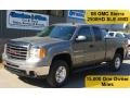 2008 Steel Gray Metallic GMC Sierra 2500HD SLE Extended Cab 4x4  photo #1