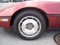 1986 Chevrolet Corvette Convertible Wheel and Tire Photo