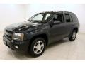 2008 Black Granite Metallic Chevrolet TrailBlazer LT 4x4  photo #3