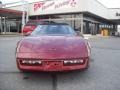 1986 Dark Red Metallic Chevrolet Corvette Convertible  photo #22