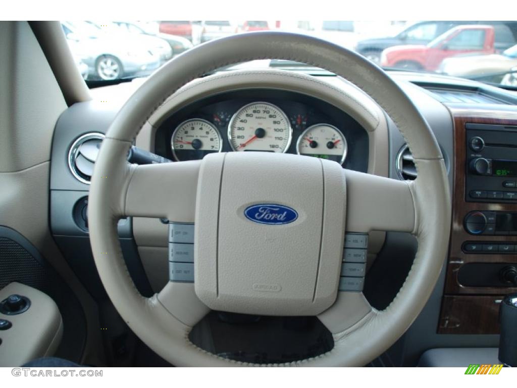 2004 F150 Lariat SuperCab - Black / Tan photo #14