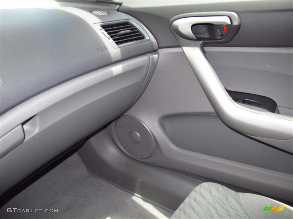 2011 Civic EX Coupe - Polished Metal Metallic / Gray photo #7