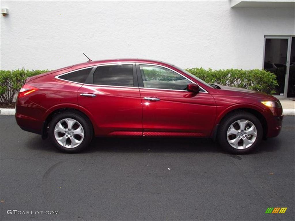 2011 Accord Crosstour EX-L 4WD - Tango Red Pearl / Ivory photo #2