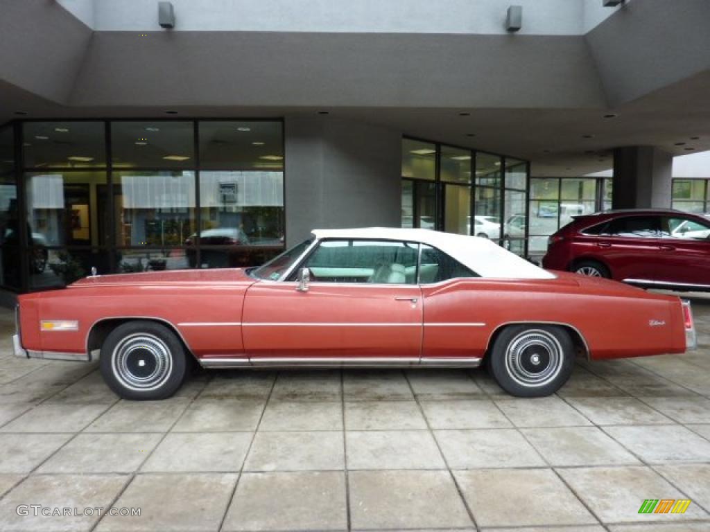 Emberglow Firemist 1976 Cadillac Eldorado Convertible Exterior Photo #49420249