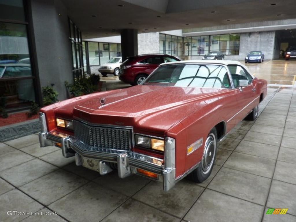 Emberglow Firemist 1976 Cadillac Eldorado Convertible Exterior Photo #49420354