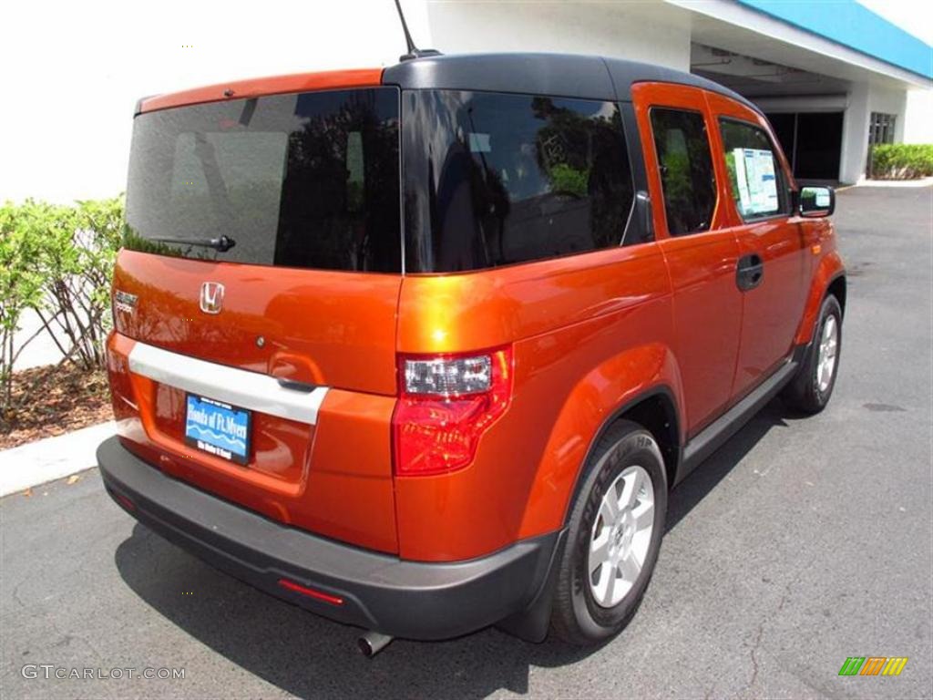 2011 Element EX - Citrus Fire Metallic / Titanium photo #3