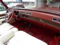 1976 Cadillac Eldorado White Interior Dashboard Photo