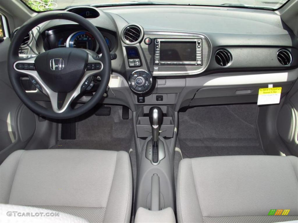 Gray Interior 2011 Honda Insight Hybrid EX Navigation Photo #49422139