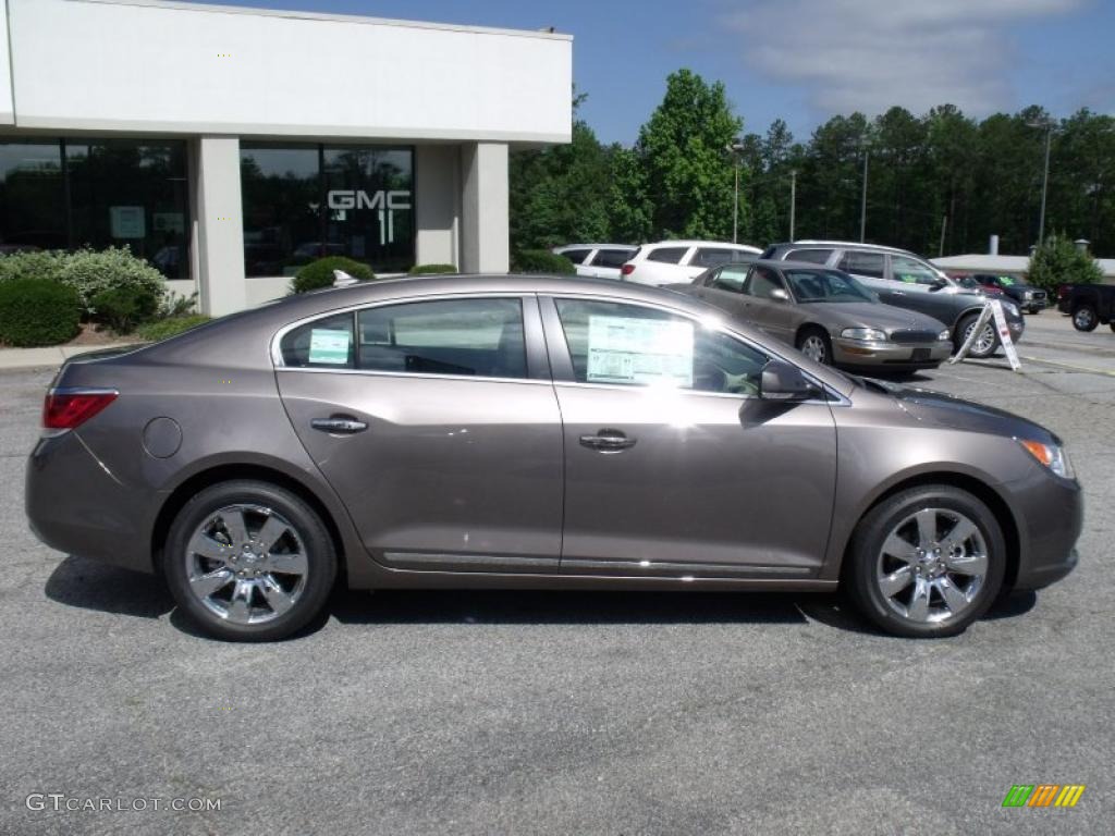 Mocha Steel Metallic 2011 Buick LaCrosse CXS Exterior Photo #49422190