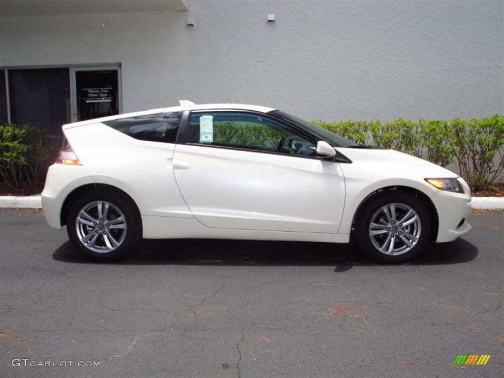Premium White Pearl 2011 Honda CR-Z EX Sport Hybrid Exterior Photo #49422262